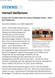 Vorteil Heilbronn - STIMME.de