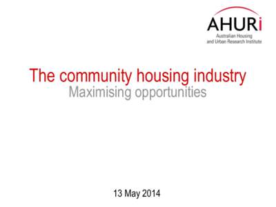 AHURI Housing Research Seminar