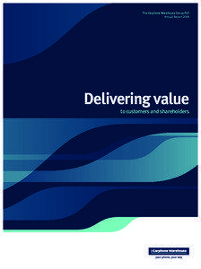 The Carphone Warehouse Group PLC Annual Report 2008