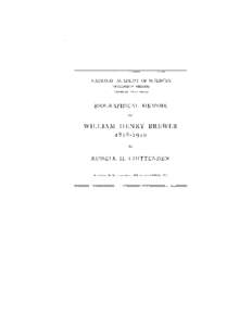 Sheffield Scientific School / Justus von Liebig / Brewer / Russell Henry Chittenden / Benjamin Silliman / Leo Brewer / Yale University / William Henry Brewer / Connecticut