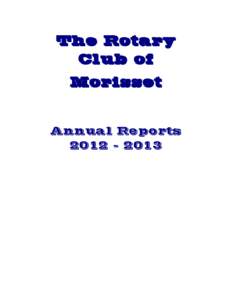 The Rotary Club of Morisset