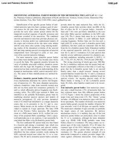 Meteorite classification / 6 Hebe / Ordinary chondrite / Meteorite / Chondrite / Achondrite / Iron meteorite / Carbonaceous chondrite / Enstatite chondrite / Meteorite types / Planetary science / Astronomy