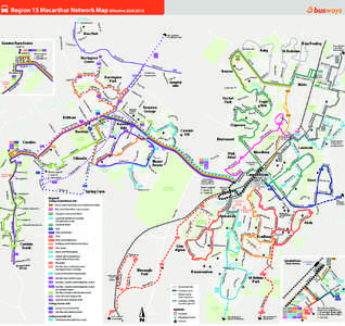 Region 15 Macarthur Network Map Effective[removed]Oran Park Town Centre