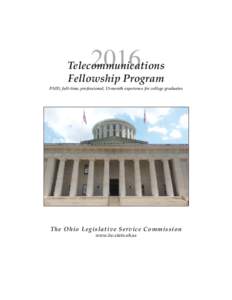 2016 Recruitment Telecommunications Booklet