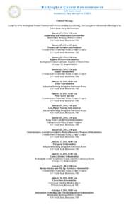 Rockingham County Commissioners 119 North Road Brentwood, New Hampshire[removed]Notice of Meetings A majority of the Rockingham County Commissioners will be attending the following 2014 Delegation Subcommittee Meetings at 