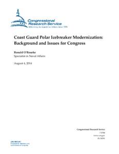 Coast Guard Polar Icebreaker Modernization