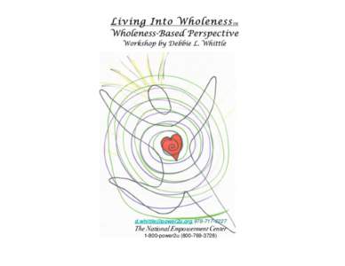  The National Empowerment Center! 1-800-power2u)  How might your life have been different, if the first you reached out for help with felt emotional suffering, and