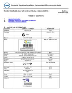 Microsoft Word - Intel Wireless 6230 WLAN Half MiniCard.docx