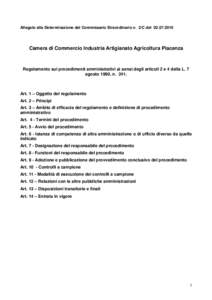REGOLAMENTO PROCEDIMENTI AMMINISTRATIVI Piacenza[removed]…慭瀻