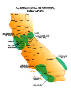 CALIFORNIA STATE LANDS COMMISSION  BENCHMARKS DEL NORTE