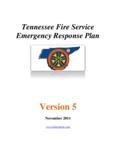 Tennessee Fire Service Emergency Response Plan