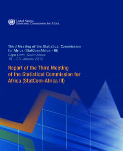 Distr.: GENERAL E/ECA/STATCOM/3/21 UNTIED NATIONS ECONOMIC AND SOCIAL COUNCIL ECONOMIC COMMISSION FOR AFRICA