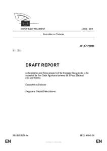 [removed]EUROPEAN PARLIAMENT Committee on Fisheries[removed]INI)