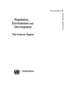 Economic &  The Concise Report United Nations