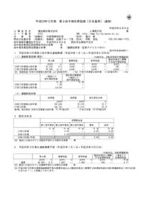 平成28年12月期  第２四半期決算短信〔日本基準〕(連結) 平成28年８月８日 上 場 会 社 名