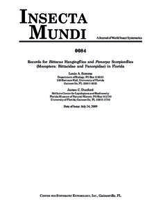 INSECTA MUNDI A Journal of World Insect Systematics  0084