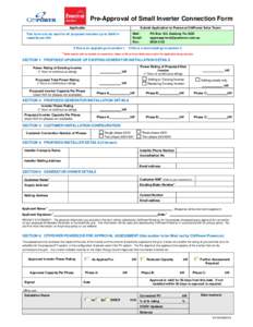 Microsoft Word - Copy of Upgrade to Embedded Generator Pre-approval Form doc.doc