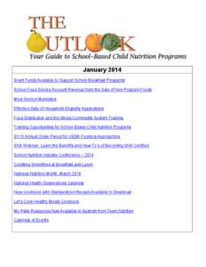 The Outlook Newsletter - January 2014