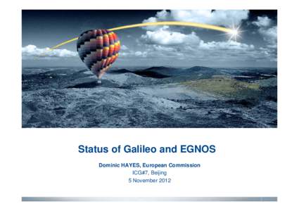 Microsoft PowerPoint[removed]Galileo and EGNOS ICG7.ppt