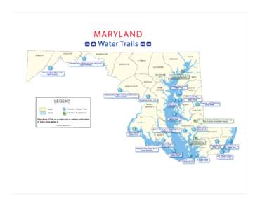 Statewide Water Trails in Maryland with Labels A[removed]