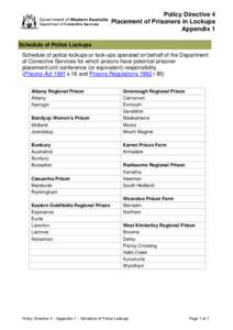 Pilbara / Roebourne Regional Prison / Wooroloo Prison Farm / Karnet Prison Farm / Albany Regional Prison / Roebourne /  Western Australia / Greenough Regional Prison / Wooroloo /  Western Australia / States and territories of Australia / Geography of Western Australia / Western Australia