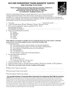 Microsoft Word[removed]ISB-Convention-Young-Bassists-Survey.doc