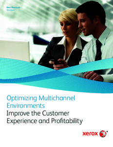 Best Practices Brochure Optimizing Multichannel Environments Improve the Customer