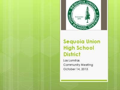 Sequoia Union High School District