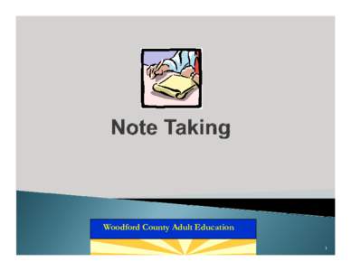 Educational psychology / Notetaking / Writing