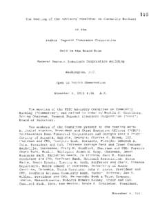 Financial regulation / Community bank / Federal Reserve System / Finance / United States federal banking legislation / Sheila Bair / Banking in the United States / Bank regulation in the United States / Federal Deposit Insurance Corporation / Government