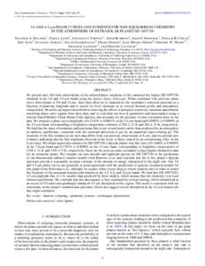 The Astrophysical Journal, 754:22 (16pp), 2012 July 20  Cdoi:637X