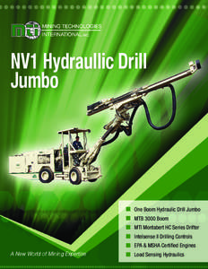NV1 Hydraullic Drill Jumbo