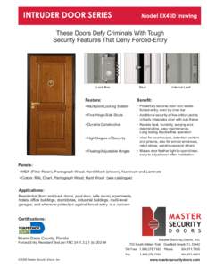 These Doors Defy Criminals With Tough Security Features That Deny Forced-Entry Lock Box  Stud