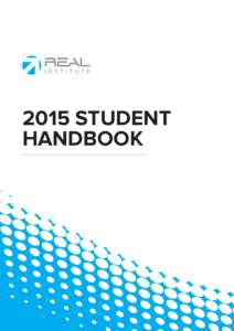 2015 STUDENT HANDBOOK 2015_Real_Student_Handbook  WELCOME TO