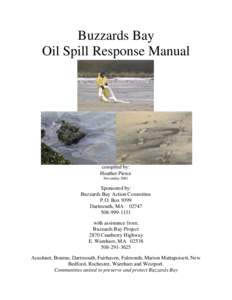 2000 Buzzards Bay Oil Spill Response Manual