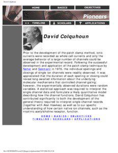 David Colquhoun