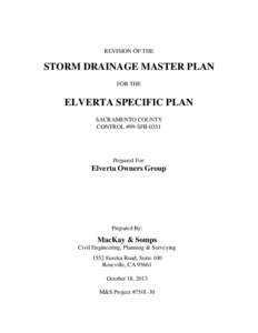 Microsoft Word - ELVERTA SP_STORM DRAINAGE MASTER PLAN_REVISION[removed]doc