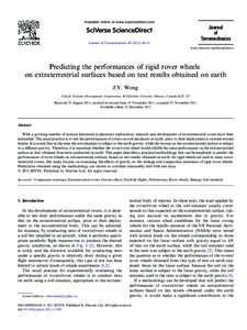 Available online at www.sciencedirect.com  Journal of Terramechanics Journal of Terramechanics[removed]–61