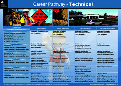 Career Pathway - Technical  Classification Experience and Alternate Entry T1 Entry Level no previous experience required