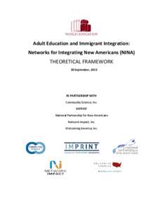 Adult Education and Immigrant Integration