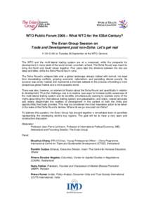 Microsoft Word - WTOFORUM_EGProgramme.doc