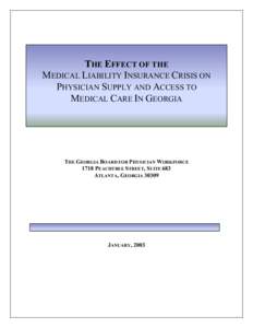 Medical specialties / Medical education / Tort law / Health economics / Medical malpractice / Physician supply / American Medical Association / Family medicine / Emergency medicine / Medicine / Health / Physicians