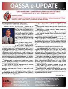 National Association of Secondary School Principals / Susquehanna Valley / Ready schools
