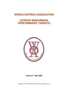 Microsoft Word - WOA Ostrich Performance Benchmark Targets v 2.doc