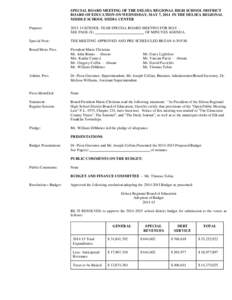 REGULAR MEETING OF THE DELSEA REGIONAL HIGH SCHOOL DISTRICT BOARD OF EDUCATION ON WEDNESDAY, OCTOBER 1, 2003 IN THE DELSEA REG