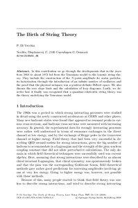 Quantum chromodynamics / Scattering theory / Dual resonance model / String theory / Regge theory / Crossing / S-matrix theory / S-matrix / Feynman diagram / Physics / Particle physics / Quantum field theory