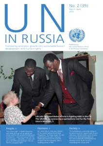 UN IN RUSSIA Translating economic growth into sustainable human development with human rights  No[removed])