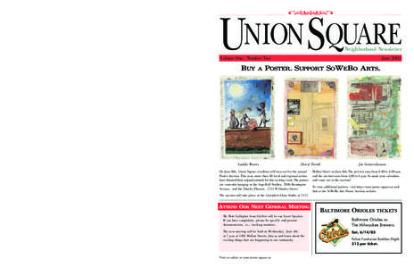 Volume One • Number Two   REAL ESTATE  UNION SQUARE FOR SALE !