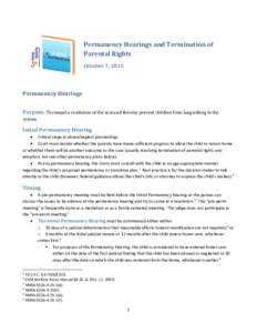 Microsoft Word - Permanency and  TPR final