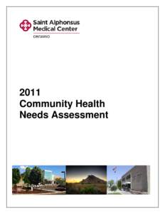 Ontario /  Oregon / Needs assessment / Social determinants of health / Malheur County /  Oregon / Oregon / Unemployment / Trinity Health / Economics / United States / Ontario micropolitan area / Geography of the United States / Public health